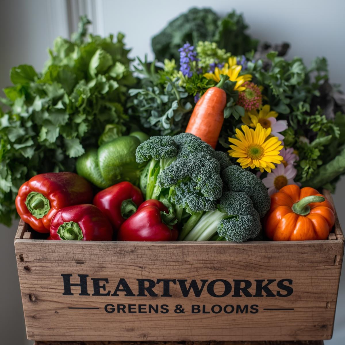 Biweekly Greens and Blooms Farm Box Subscription