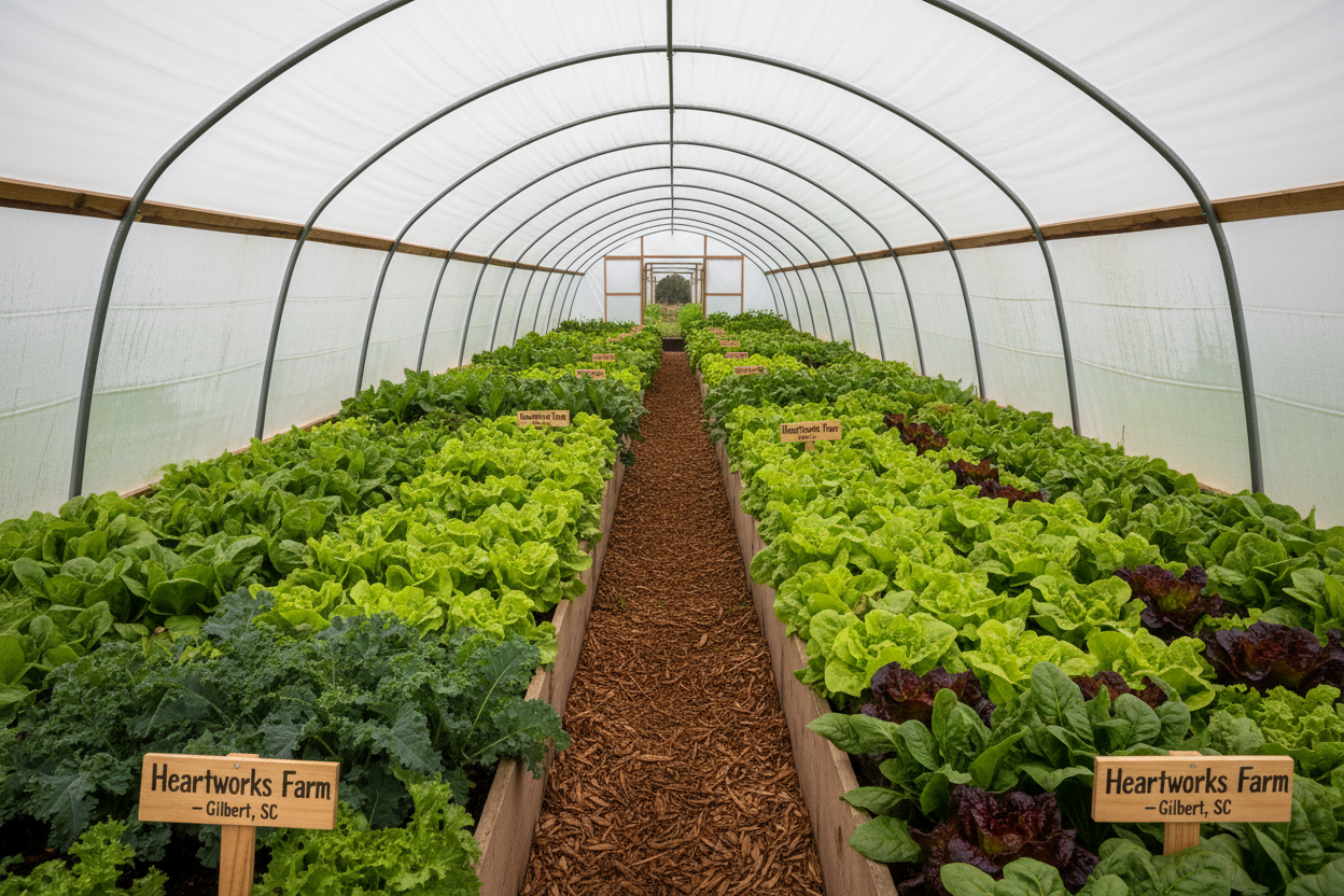 Salad & Greens High Tunnel Banner