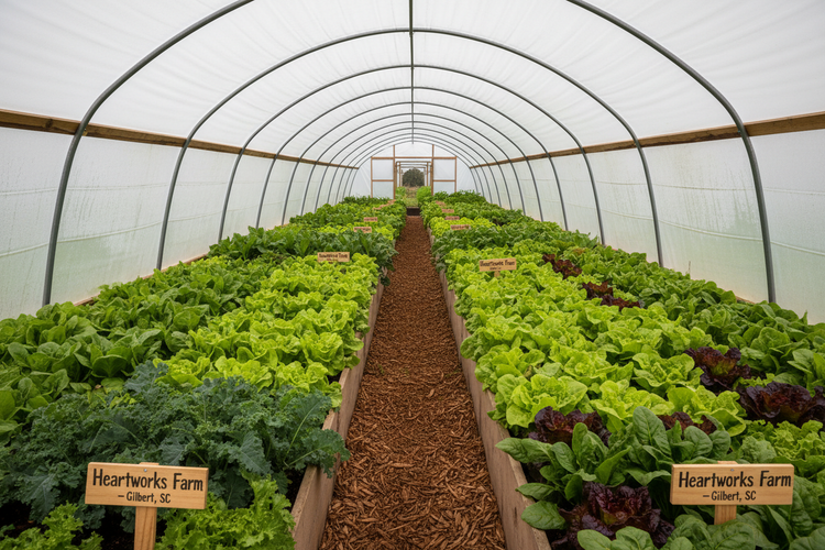 Salad & Greens High Tunnel Banner